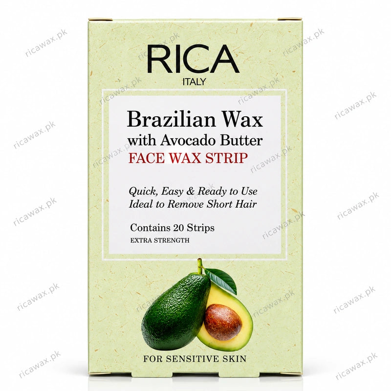 Original Rica Avocado Face Wax Strips