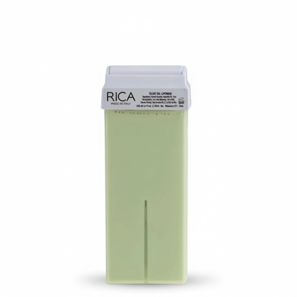 RICA Olive Oil Roll-On Wax 100ml – Nourishing & Soothing Liposoluble Wax for All Skin Types