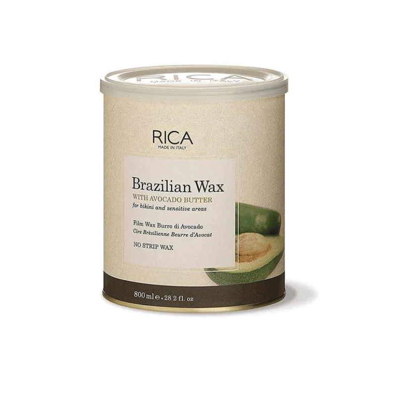Rica Avocado Butter Brazilian Wax 800ml professional hard wax for sensitive skin