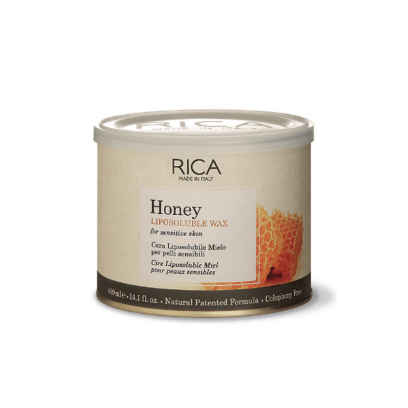RICA Honey Liposoluble Wax 400ml – Nourishing Natural Wax for Smooth and Glowing Skin