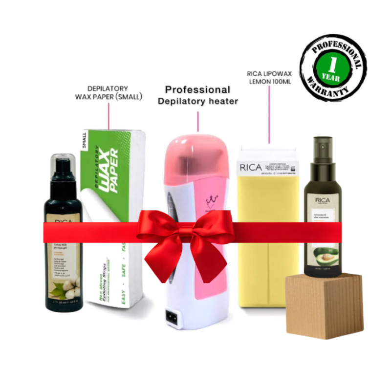 RICA Professional Waxing Deal with Pre-Wax Gel & After Wax Lotion