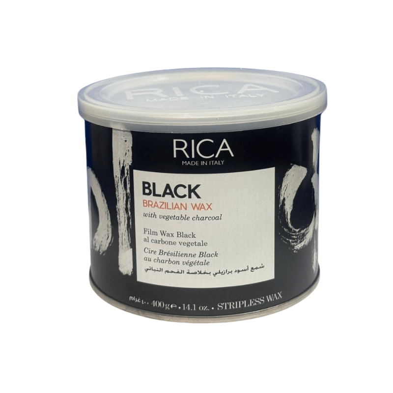 RICA Black Charcoal Brazilian Wax 400ml