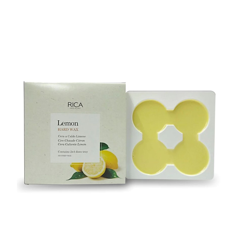 RICA Lemon Hard Wax Tray 1000gm – Buy Original RICA Wax Online in Pakistan at ricawax.pk