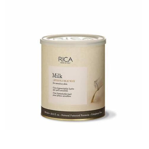 RICA Milk Liposoluble Wax 800ml – Gentle Wax for Dry and Sensitive Skin