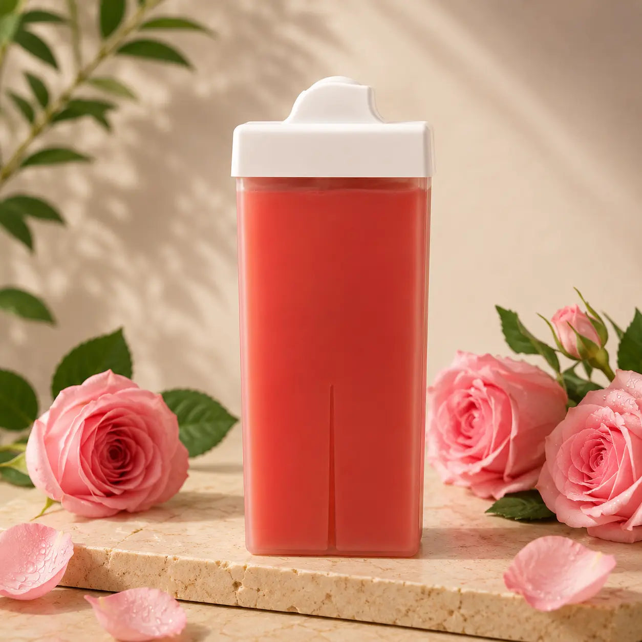 Rose Roll-On Wax Refill Cartridge for gentle facial hair removal in Pakistan