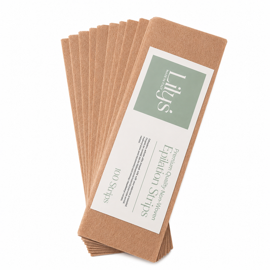 Lily's Paper Waxing Strips – 100 Pcs Pack