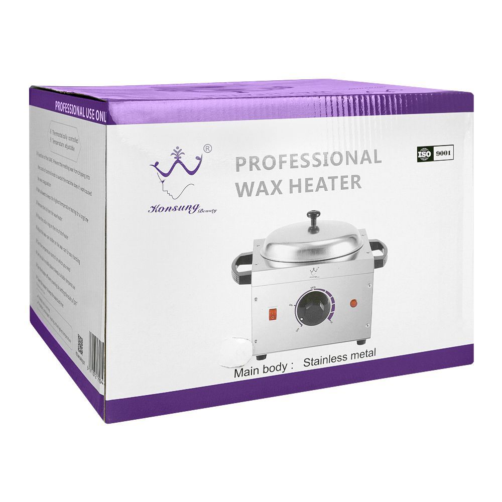 Konsung Beauty Stainless-Steel Wax Heater – Professional Wax Machine at Ziofy.pk