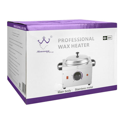 Konsung Beauty Stainless-Steel Wax Heater – Professional Wax Machine at Ziofy.pk
