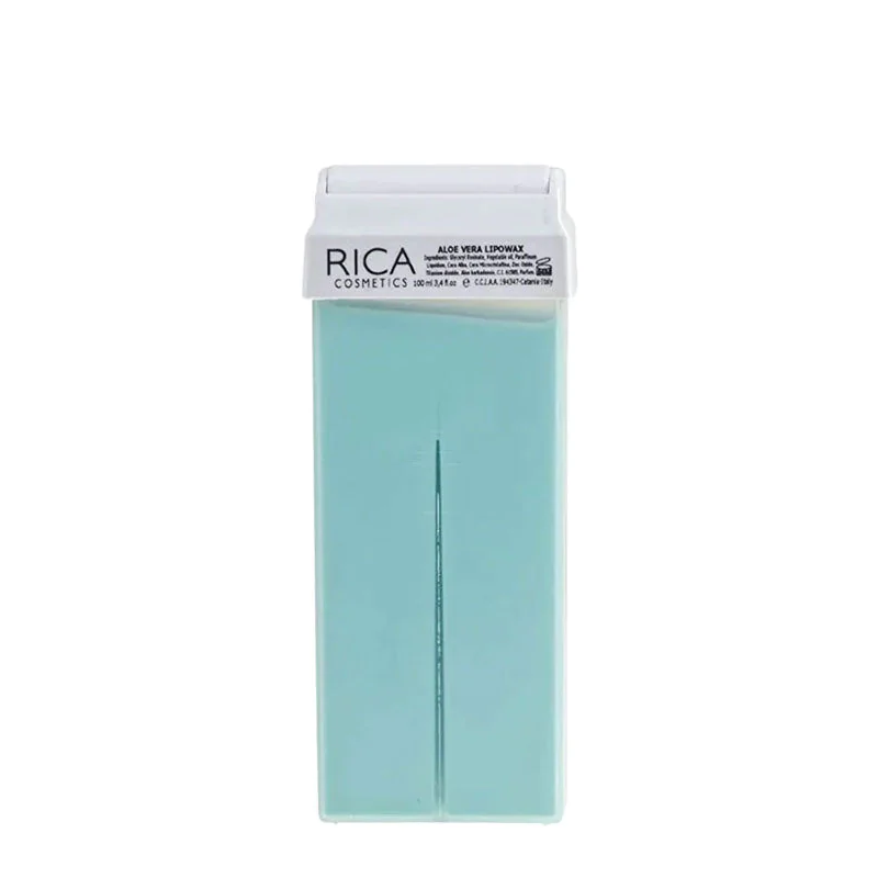 RICA Aloevera Roll-On Liposoluble Wax 100ml – Gentle Wax for Sensitive Skin