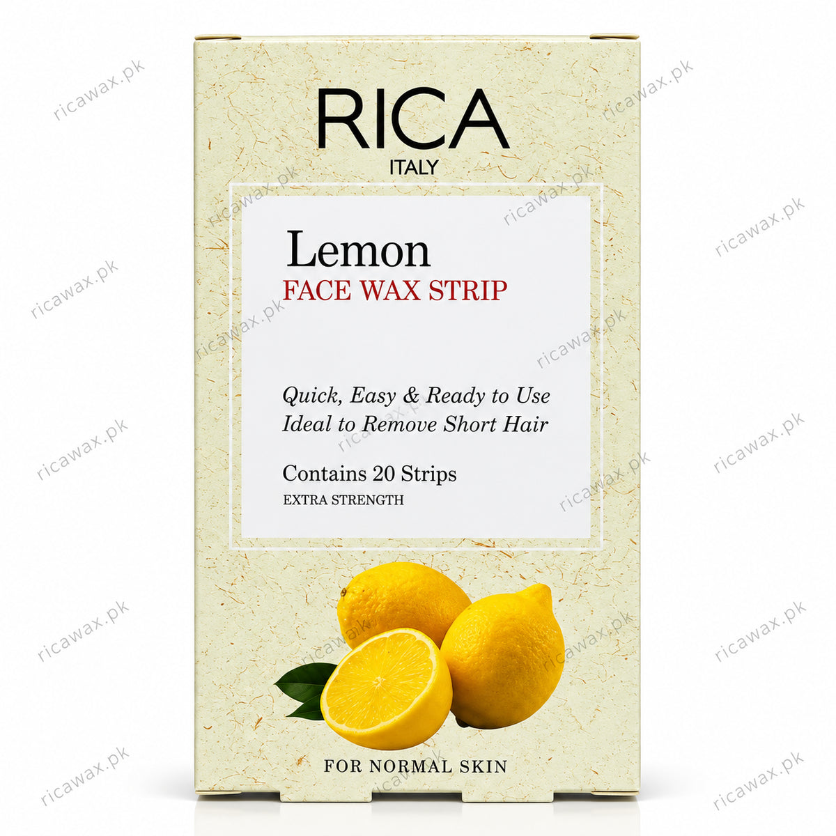 Rica Lemon Face Wax Strips