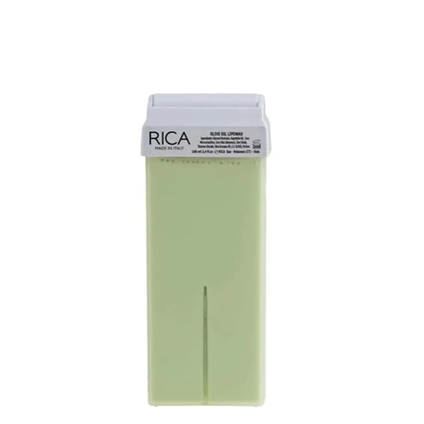 RICA Olive Oil Roll-On Wax 100ml – Nourishing & Soothing Liposoluble Wax for All Skin Types