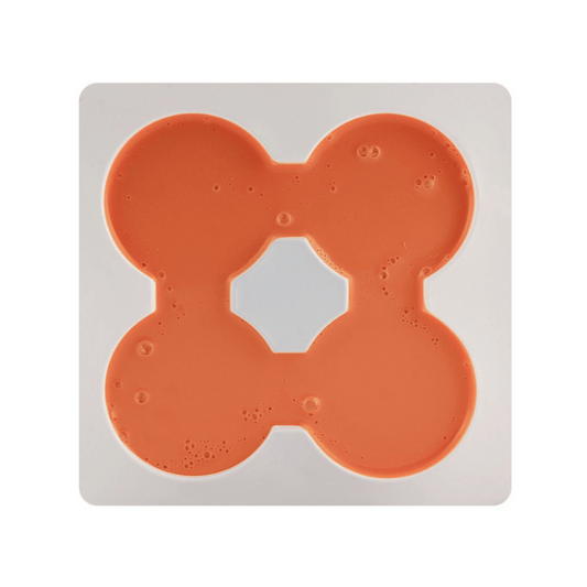 RICA Orange Hard Wax 500gm Tray – Stripless Wax for All Skin Types