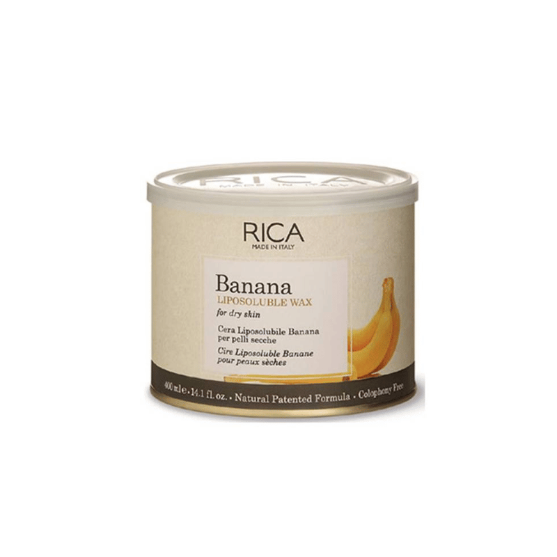 Rica Banana Liposoluble Wax 400ml – Gentle Wax for Dry Skin – Ziofy.pk