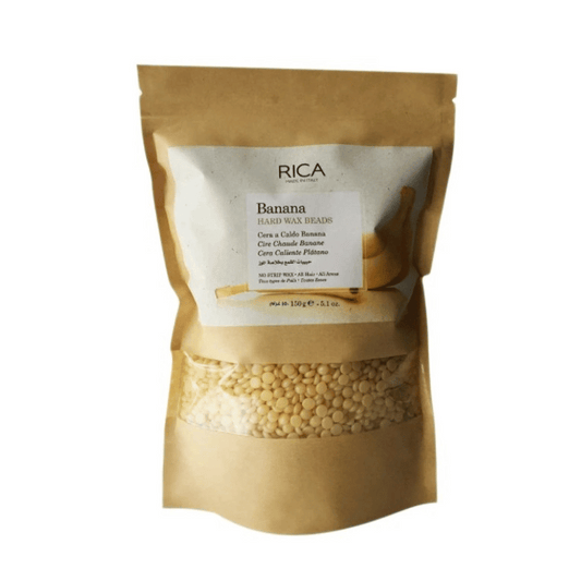 Rica Brazilian Banana Beads Wax 800g – Stripless hard wax for sensitive skin available at Ziofy.pk