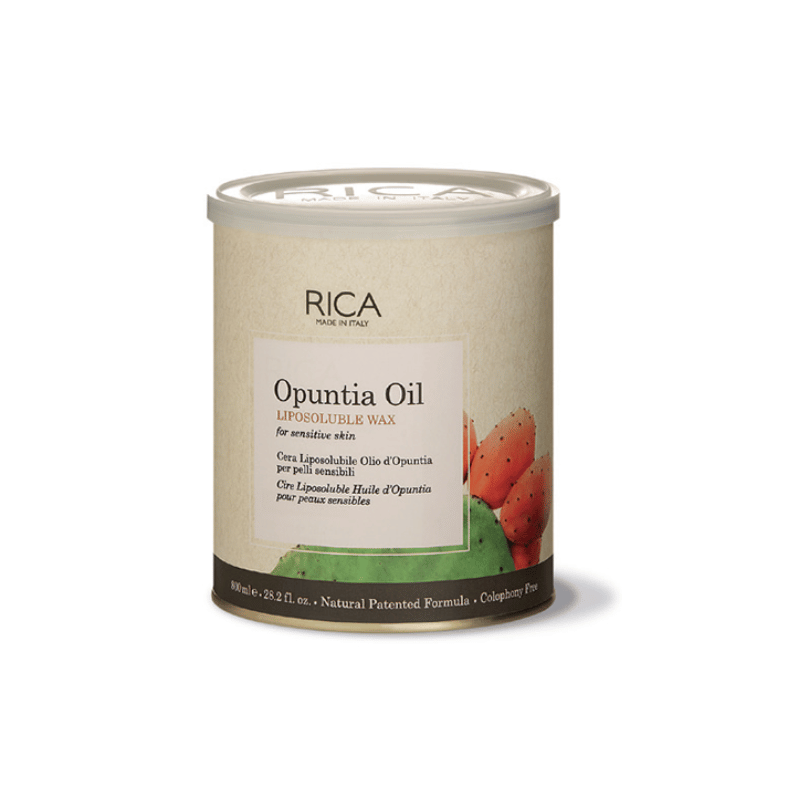 Rica Opuntia Oil Liposoluble Wax 800ml – Soothing Hair Removal Wax for Sensitive Skin – Ziofy.pk