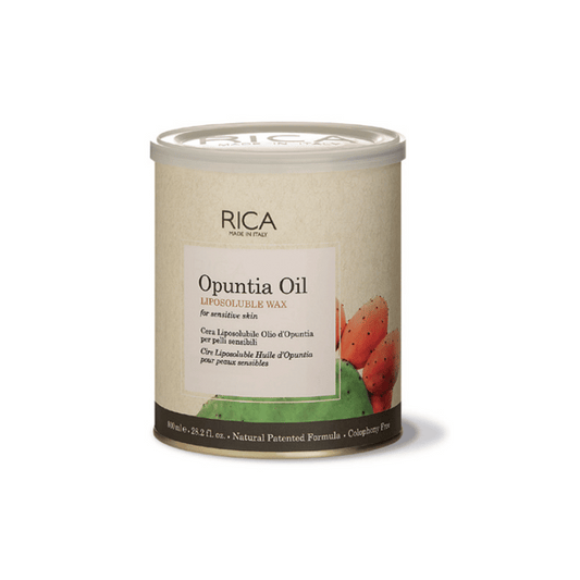Rica Opuntia Oil Liposoluble Wax 800ml – Soothing Hair Removal Wax for Sensitive Skin – Ziofy.pk