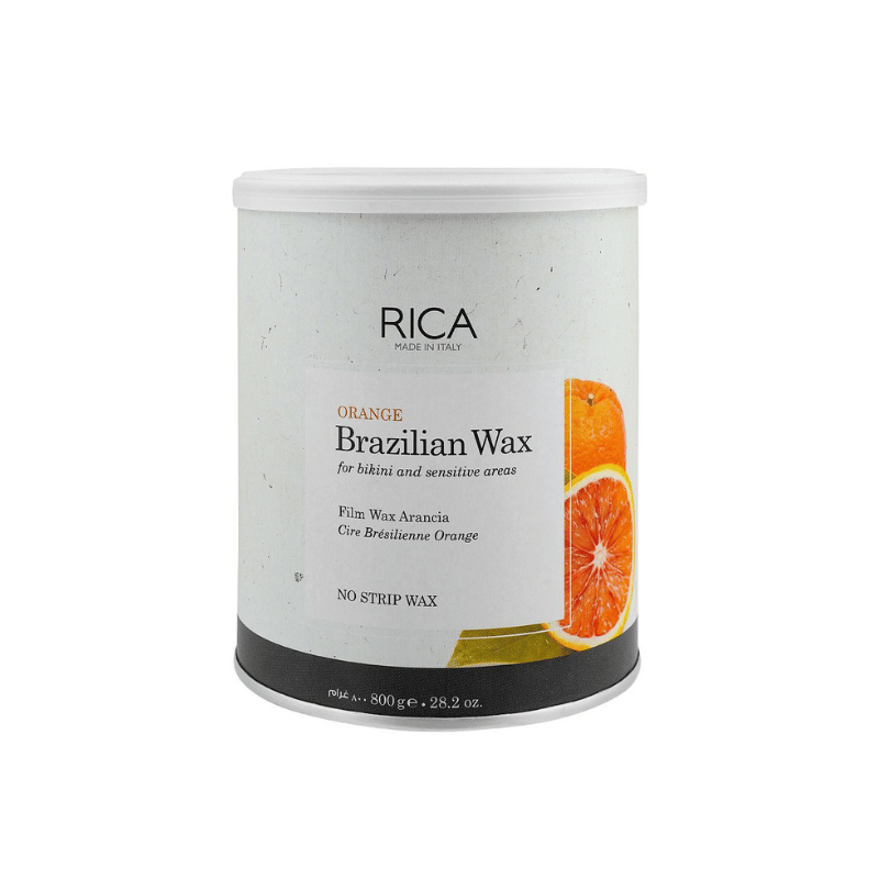 Rica Orange Brazilian Wax 800ml – Premium Hair Removal Wax for Sensitive Skin