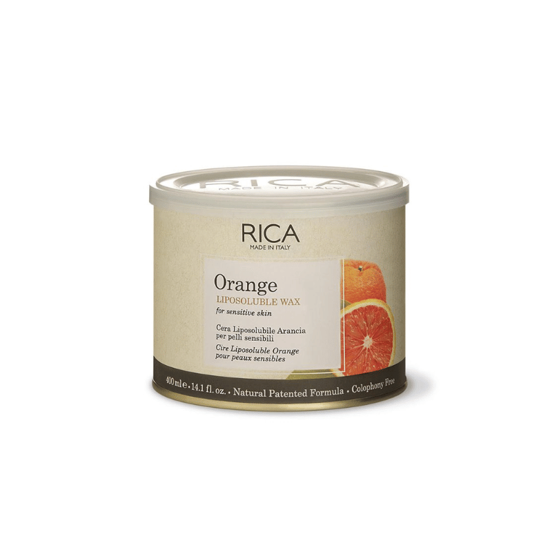 Rica Orange Liposoluble Wax 400ml – Gentle Hair Removal for Sensitive Skin – Ziofy.pk