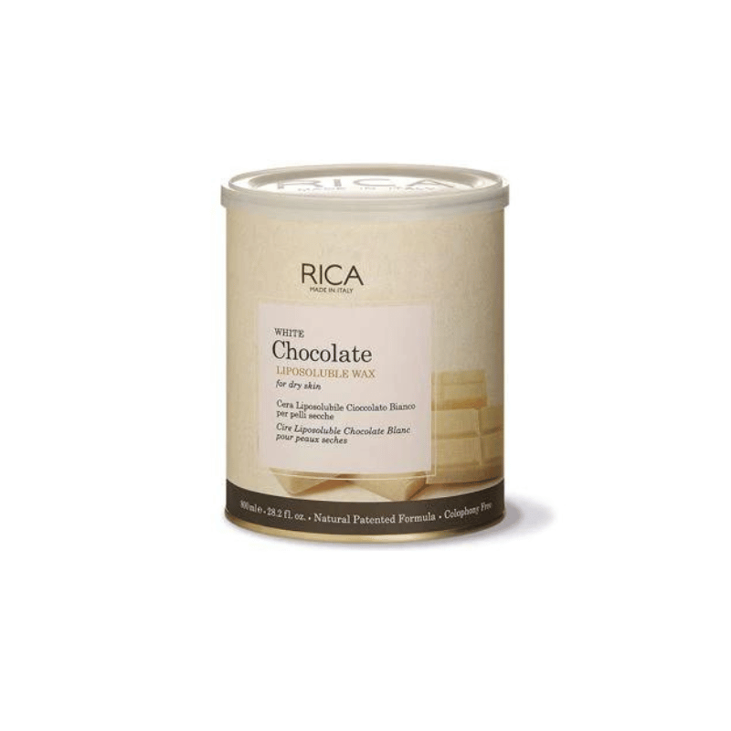 Rica White Chocolate Liposoluble Wax 800ml – Soft Creamy Wax for Sensitive Skin – Ziofy.pk