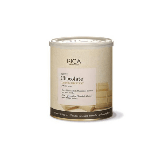 Rica White Chocolate Liposoluble Wax 800ml – Soft Creamy Wax for Sensitive Skin – Ziofy.pk