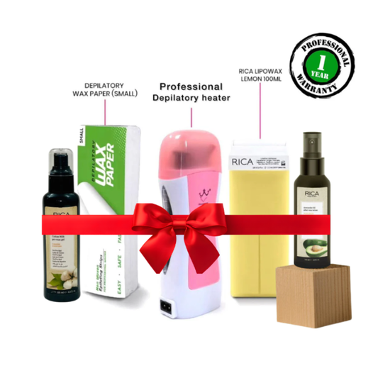 RICA Professional Waxing Deal with Pre-Wax Gel & After Wax Lotion