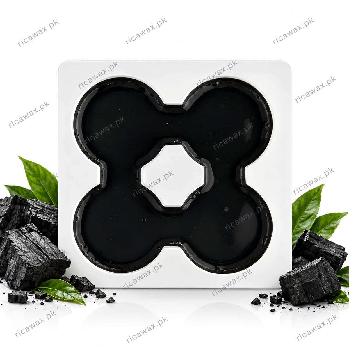 Buy RICA Black Hard Wax Tray 500gm available in Pakistan online at ricawax.pk