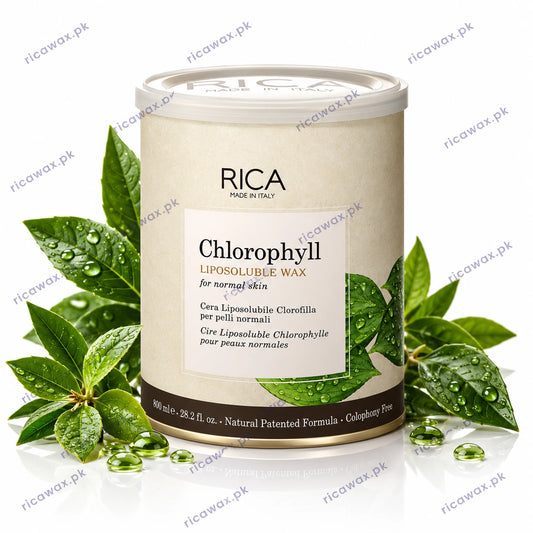Buy RICA Chlorophyll Liposoluble Wax 800ml at ricawax.pk