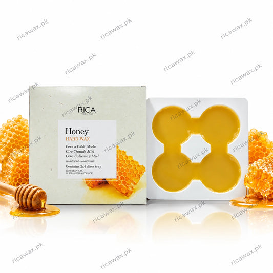 Buy RICA Honey Hard Wax 1000gm available in Pakistan online at ricawax.pk