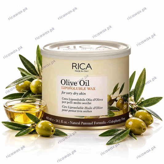 Buy RICA Olive Oil Liposoluble Wax 400ml online at ricawax.pk