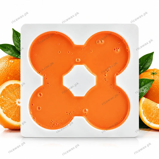 Buy RICA Orange Hard Wax 500gm online at ricawax.pk