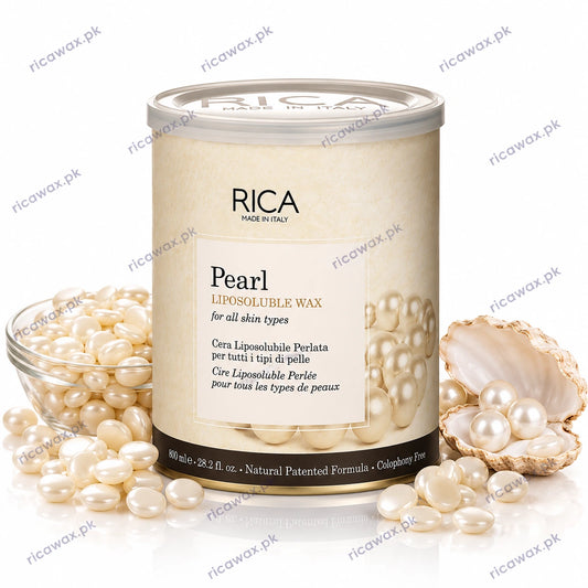 Buy RICA Pearl Liposoluble Wax 800ml at ricawax.pk