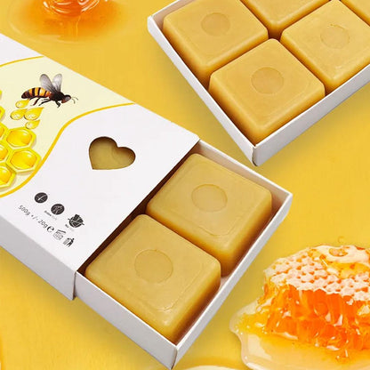 Honey No Strip Hard Wax Cubes for Smooth Full Body Hair Removal – Pack of 10