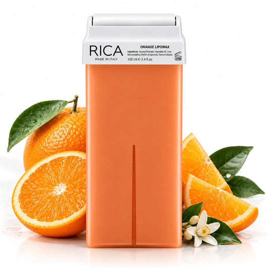 Original RICA Orange Roll-On Wax from ricawax.pk