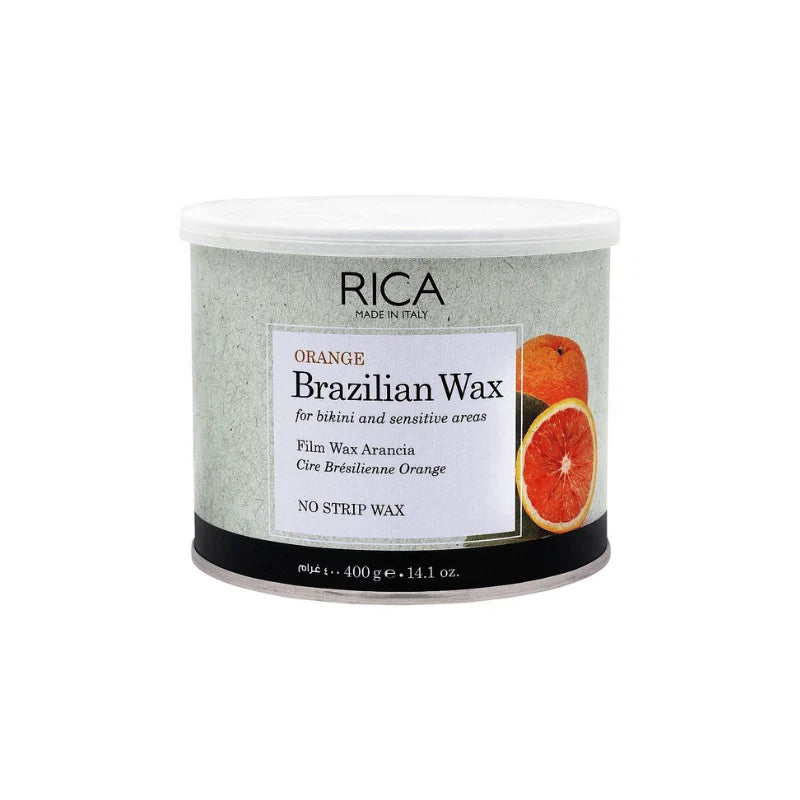 Buy Original Rica Orange Brazilian Wax 400ml from ricawax.pk