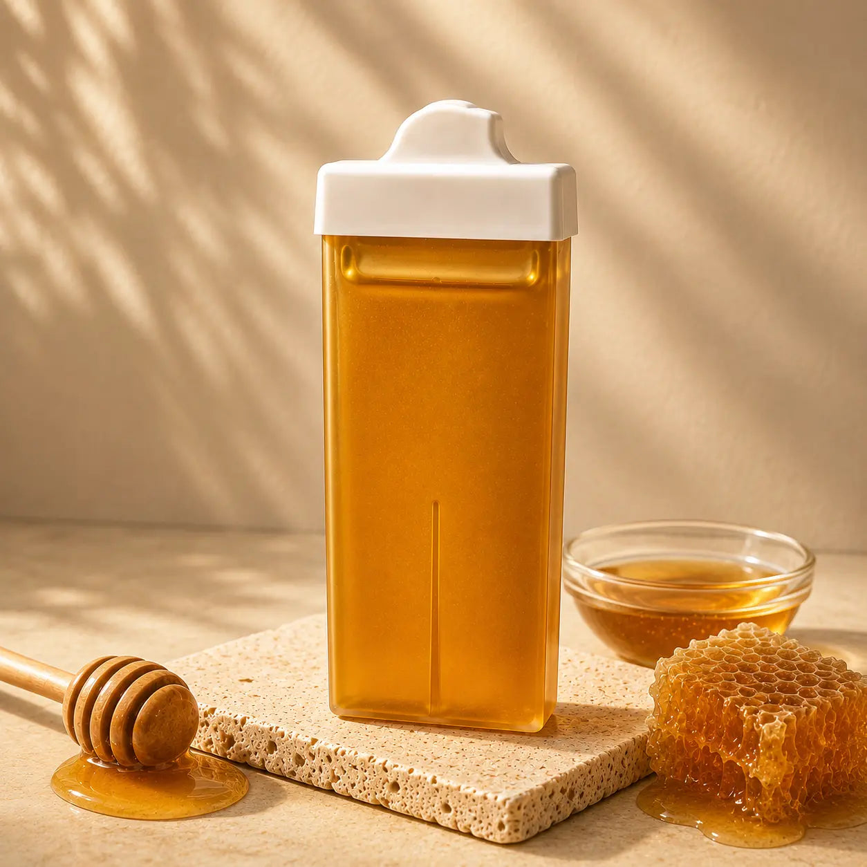 Honey Flavour Refill Wax for Face for gentle facial hair removal