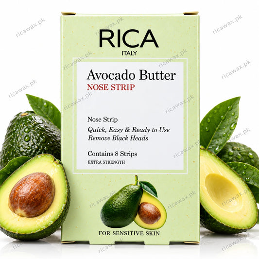 Buy Original Rica Avocado Nose Strips for Blackhead Removal at ricawax.pk