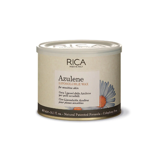 RICA Azulene Liposoluble Wax 400ml – Gentle Wax for Sensitive and Delicate Skin