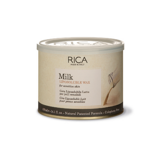 RICA Milk Liposoluble Wax 400ml – Gentle Wax for Dry and Sensitive Skin