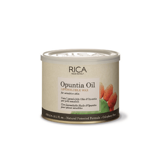 RICA Opuntia Oil Liposoluble Wax 400ml – Gentle, Hydrating Wax for Dry and Sensitive Skin