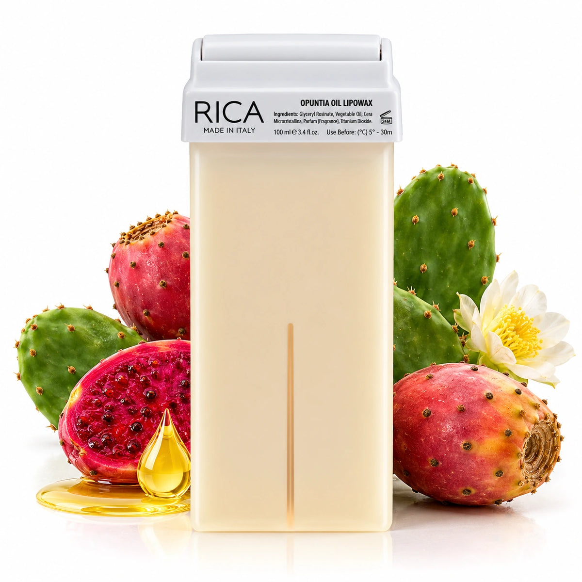 Original RICA Opuntia Oil Roll-On Wax from ricawax.pk