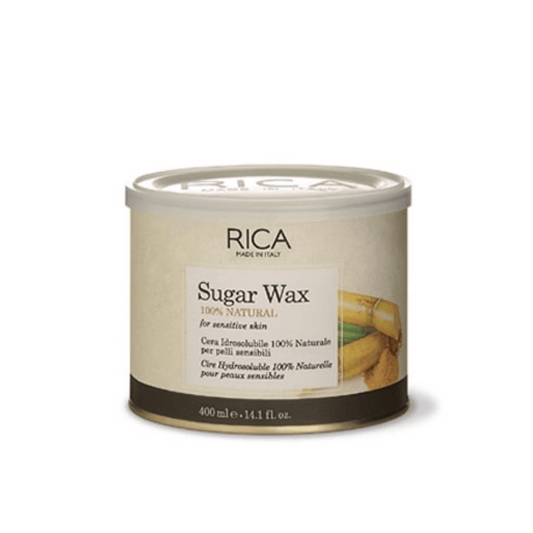 RICA Sugar Wax 400ml – 100% Natural Hair Removal Wax for Sensitive Skin