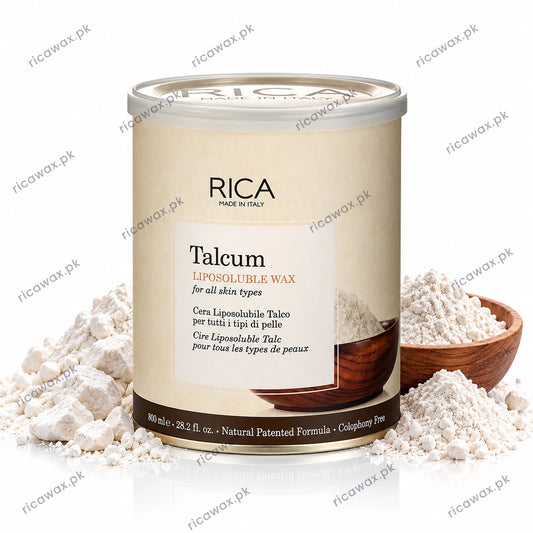 Rica Talcum Liposoluble Wax 800ml