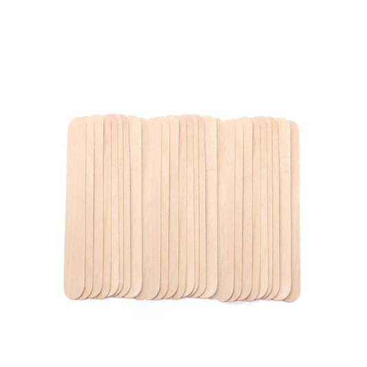 50pcs Waxing Wooden Spatulas
